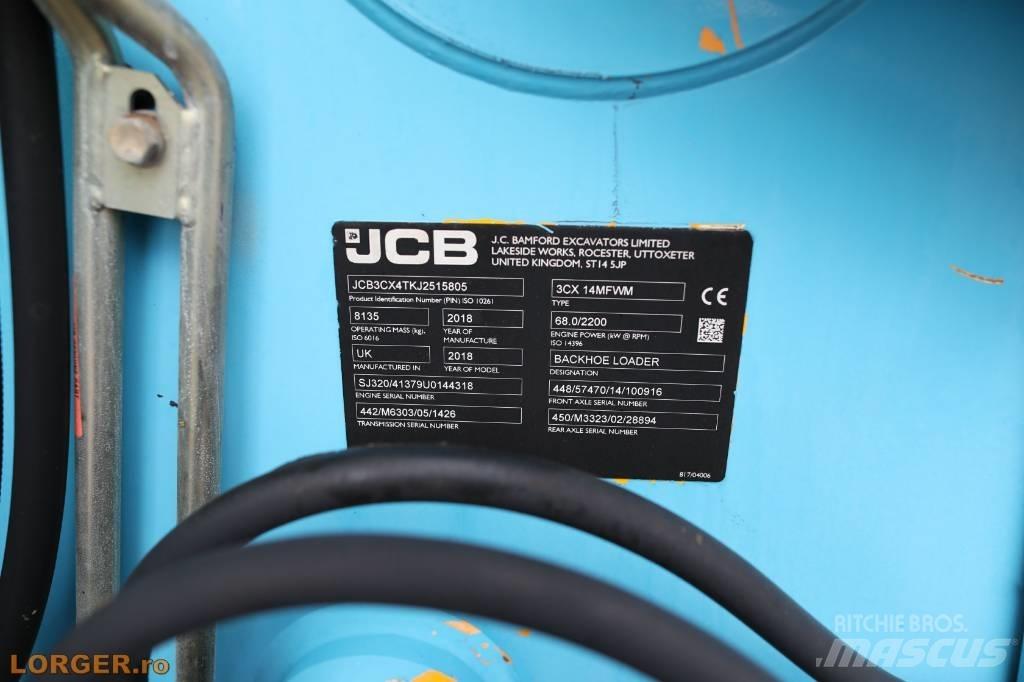 JCB 3 CX 14 Koparko-ładowarki