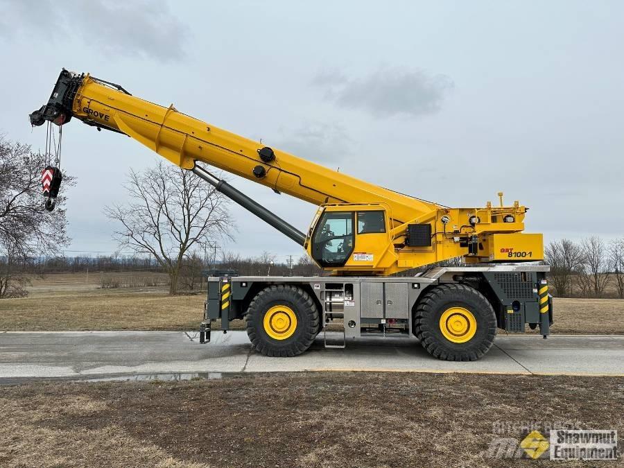 Grove GRT 8100 Żurawie terenowe