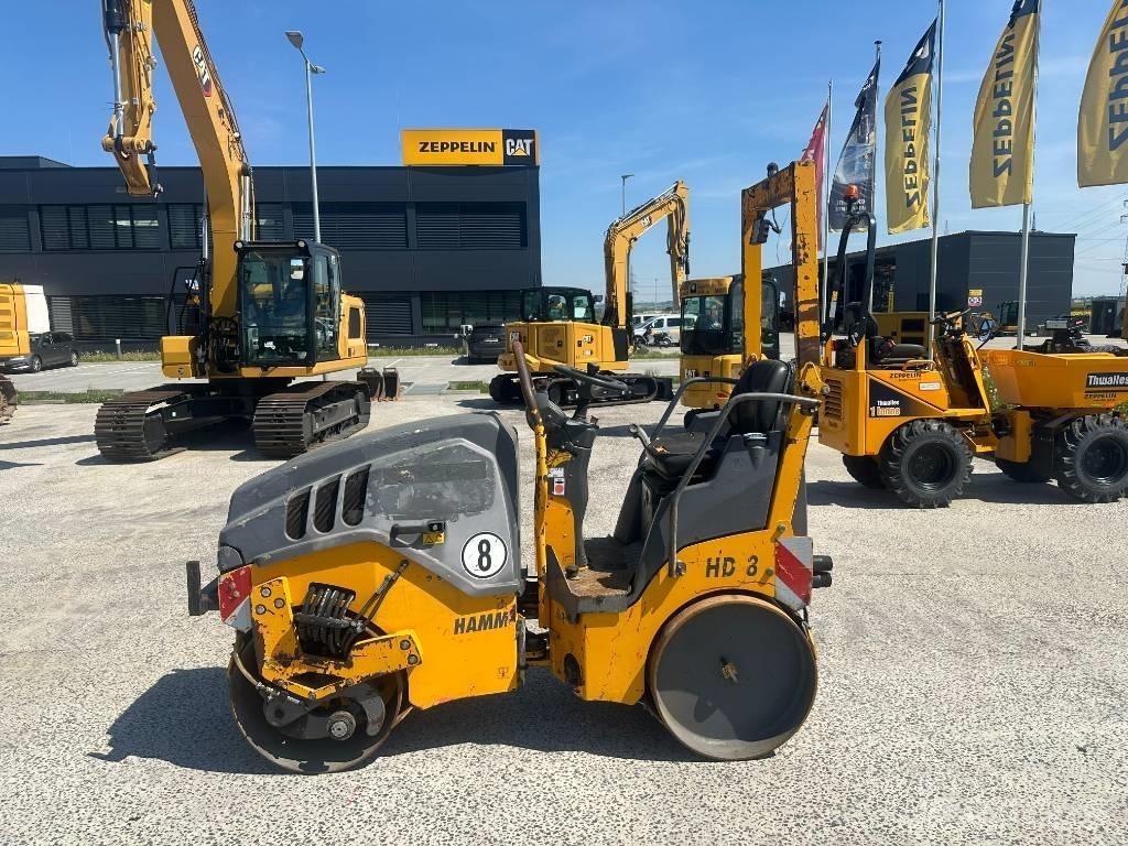 Hamm HD 8 VV Walce dwubębnowe