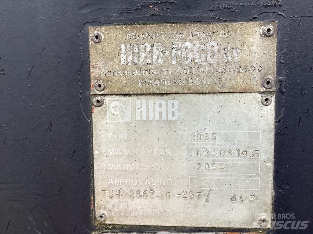Hiab perävaunu Inne przyczepy
