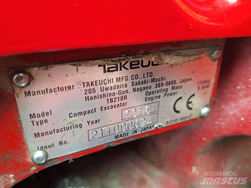 Takeuchi TB 210 R Minikoparki
