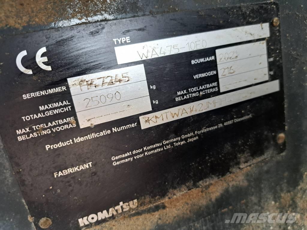Komatsu WA 475-10E0 Ładowarki kołowe