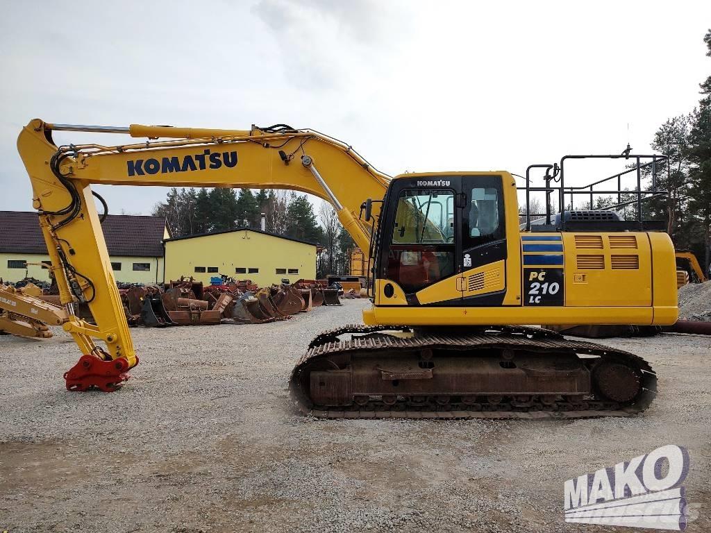 Komatsu PC 210 LC-10 Koparki z długim ramieniem
