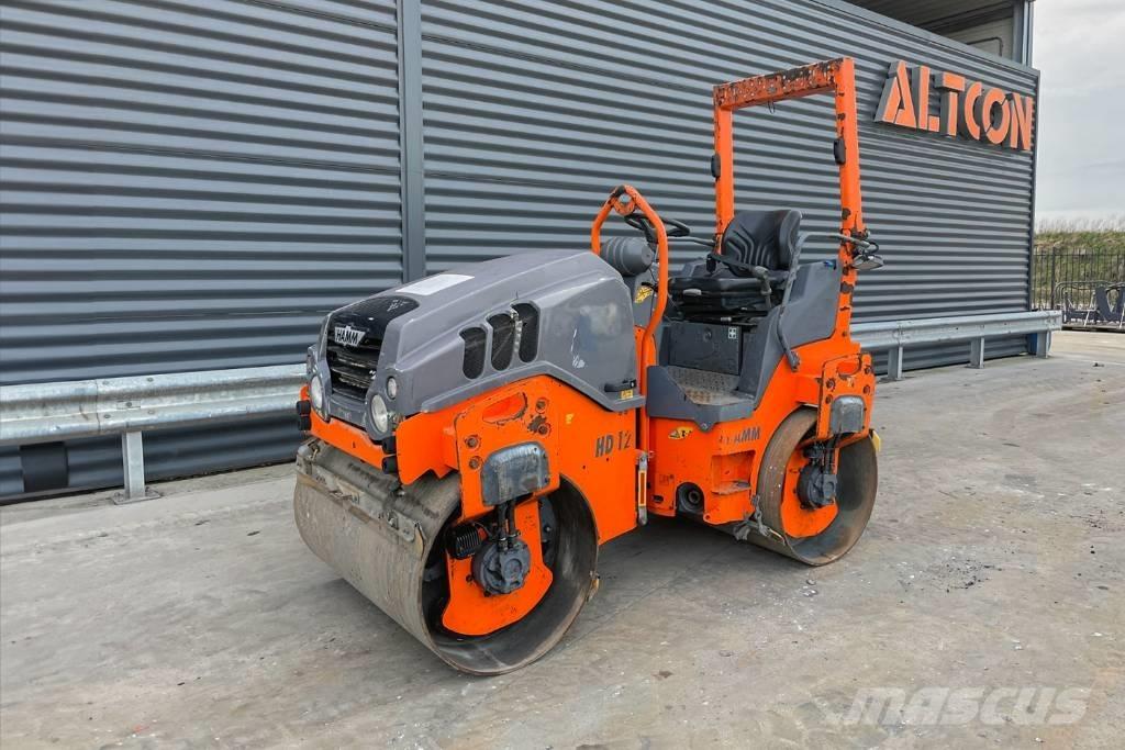 Hamm HD 12 VV Walce dwubębnowe
