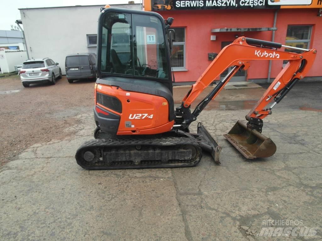 Kubota U 27-4 Minikoparki