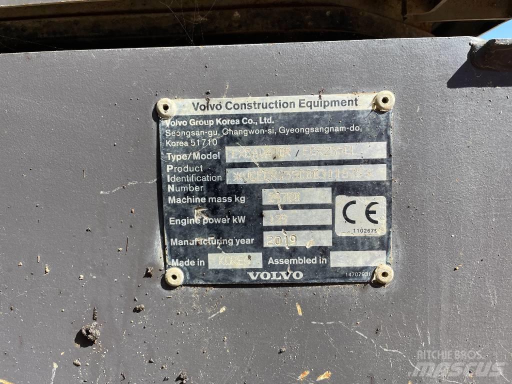 Volvo ECR 235 Koparki gąsienicowe