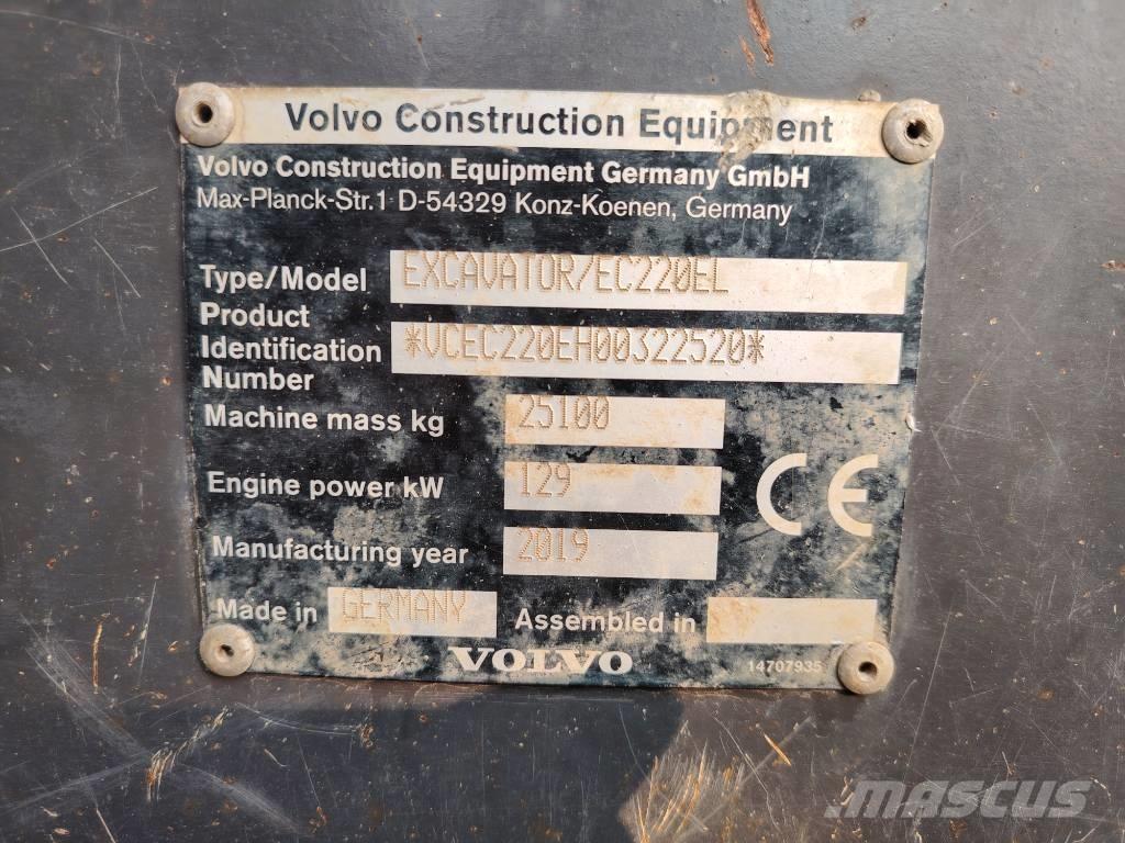 Volvo EC 220 E Koparki gąsienicowe