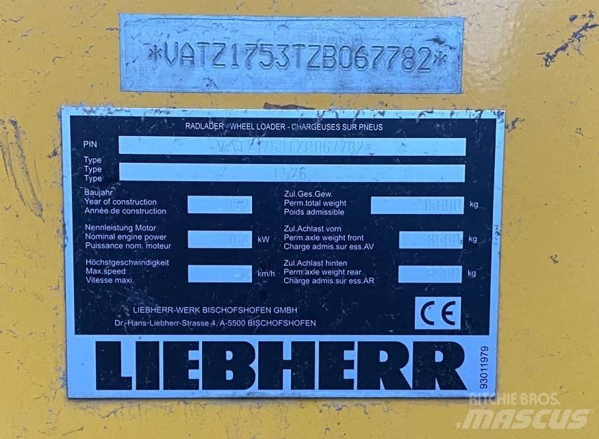 Liebherr L 526 Ładowarki kołowe
