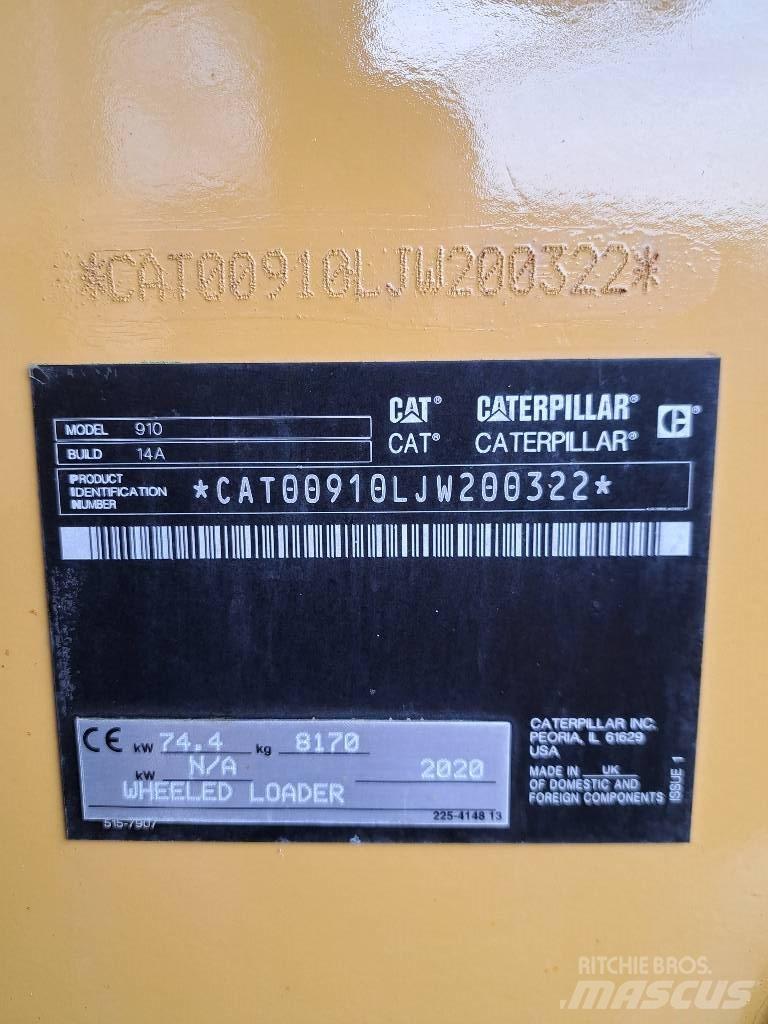 CAT 910 Ładowarki kołowe