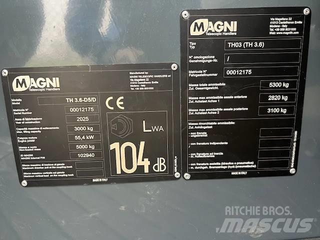 Magni TH 3.6 Ładowarki teleskopowe