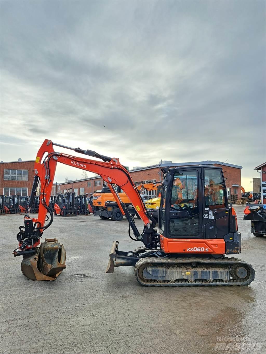 Kubota KX060-5 Minikoparki