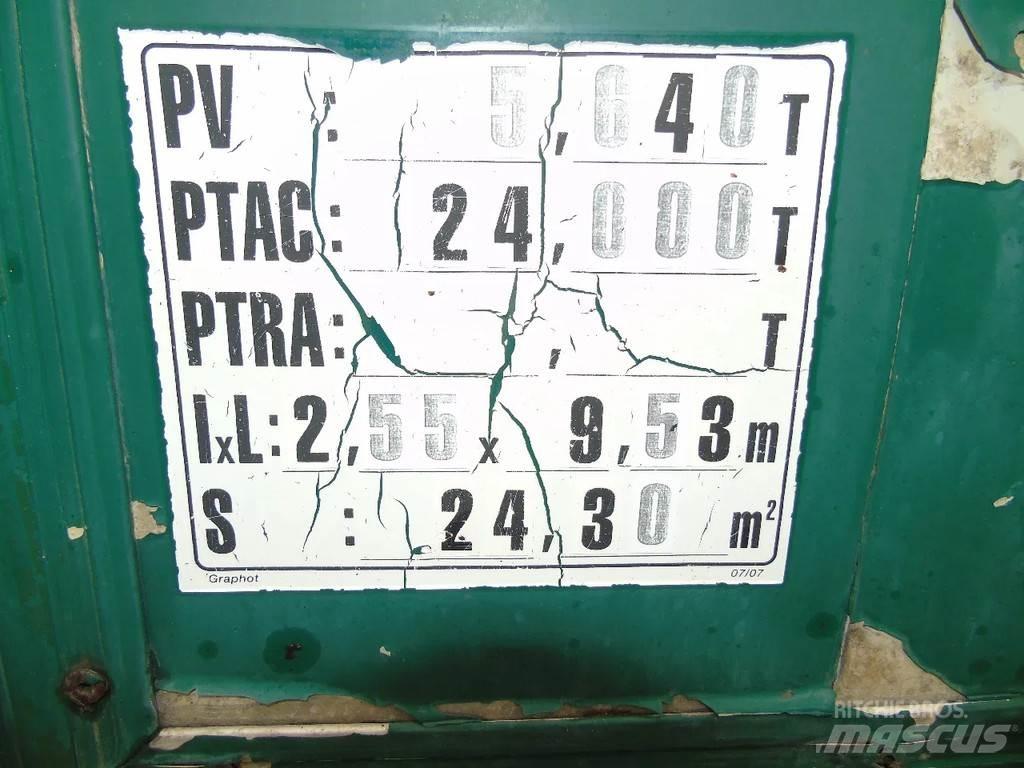Samro 3x Platformy / Przyczepy z otwieranymi burtami