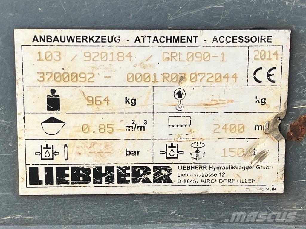 Liebherr SW48 Łyżki do ładowarek
