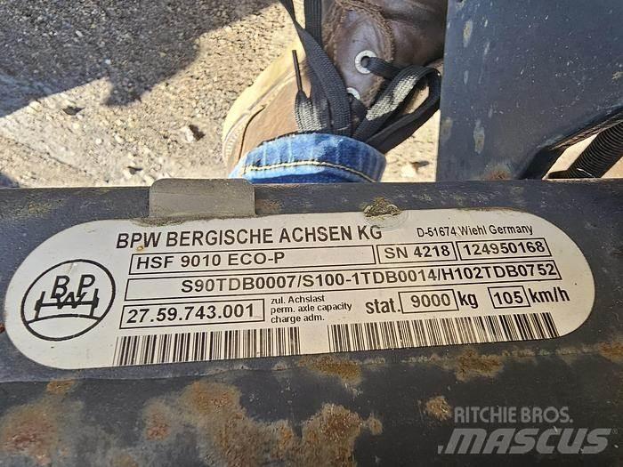 BPW HSF 9010 ECO P Mosty, wały i osie