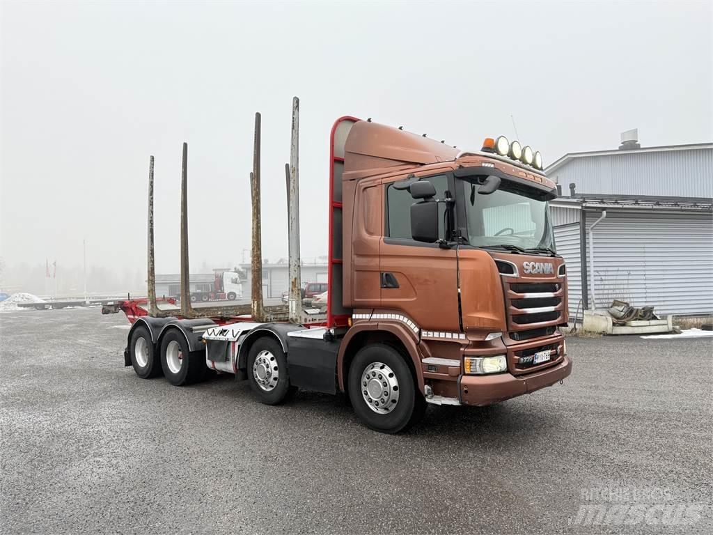 Scania R 730 8X4 Samochody do przewozu drewna
