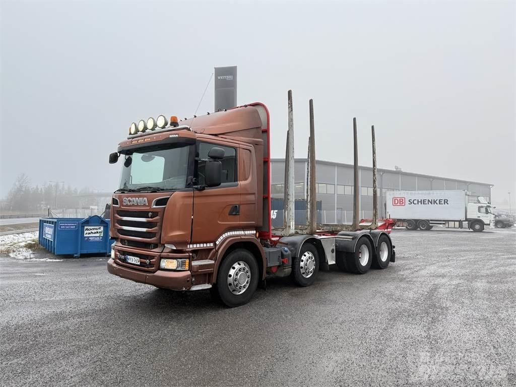 Scania R 730 8X4 Samochody do przewozu drewna