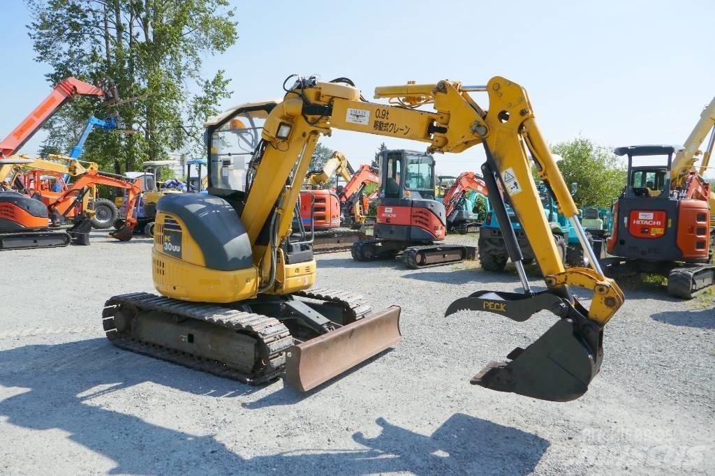 Komatsu PC 30 UU-5 Minikoparki