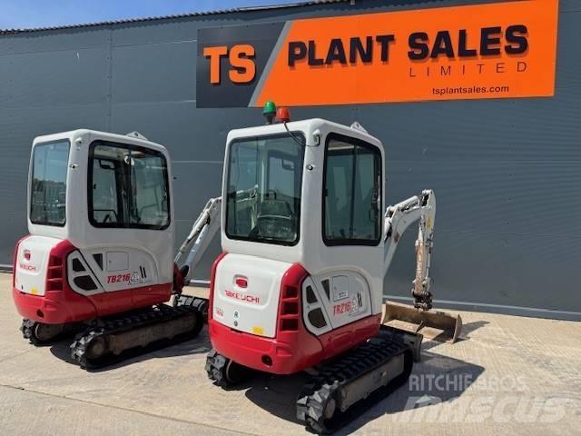 Takeuchi TB 216 Minikoparki