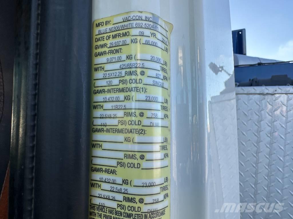 International 7500 Kombi / koparki ssące