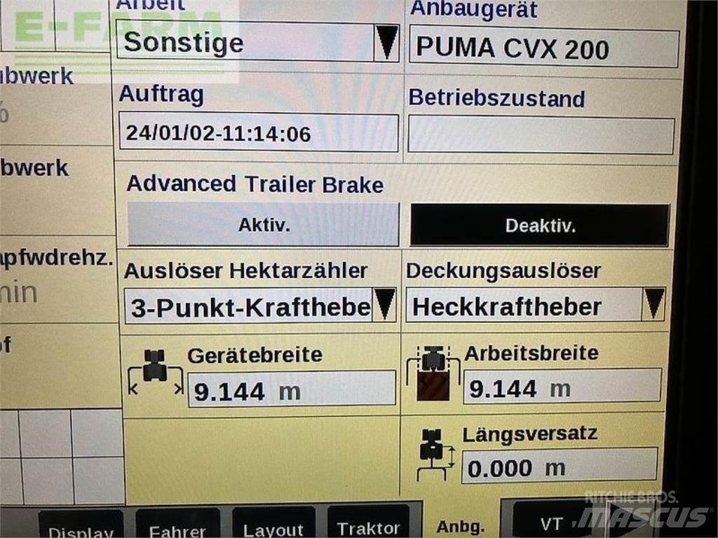 Case IH puma 200 Ciągniki rolnicze