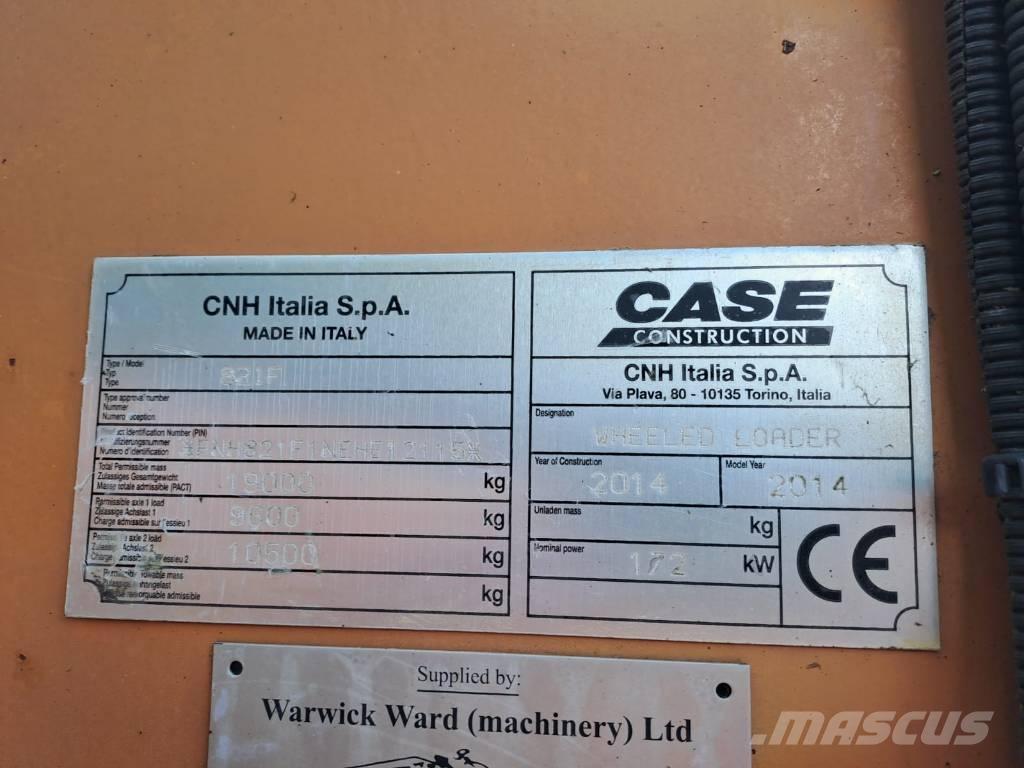 CASE 821 FXR Ładowarki kołowe