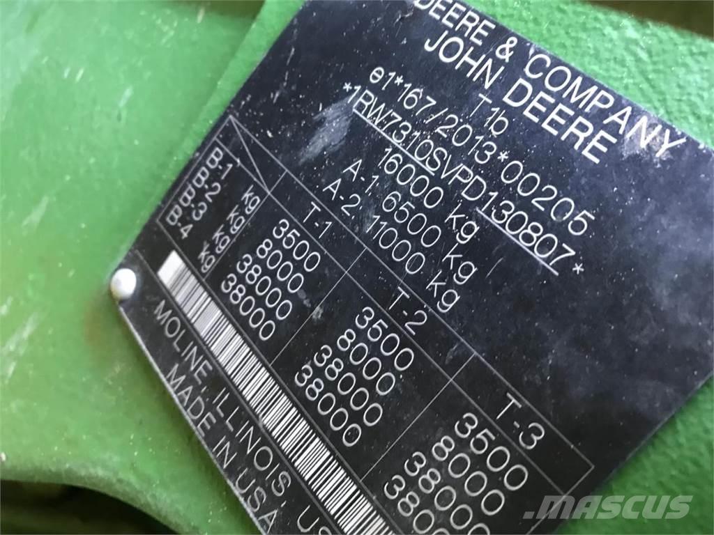 John Deere 7R 310 Ciągniki rolnicze