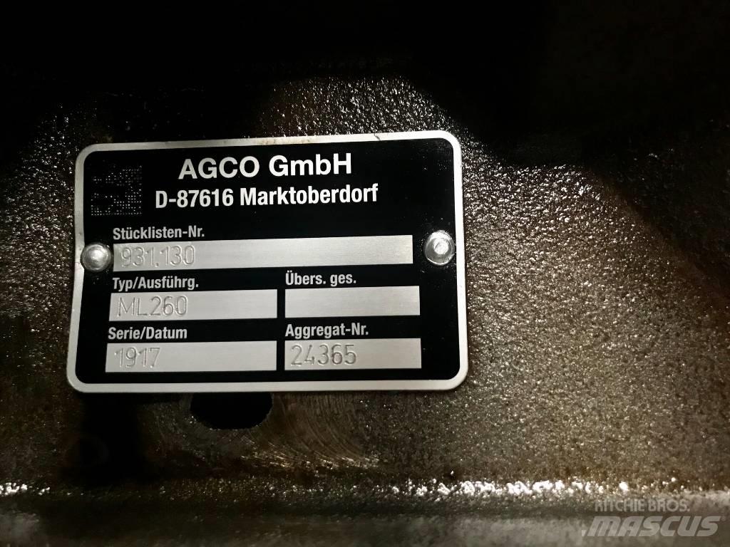 Fendt 828 Vario Rama i zawieszenie