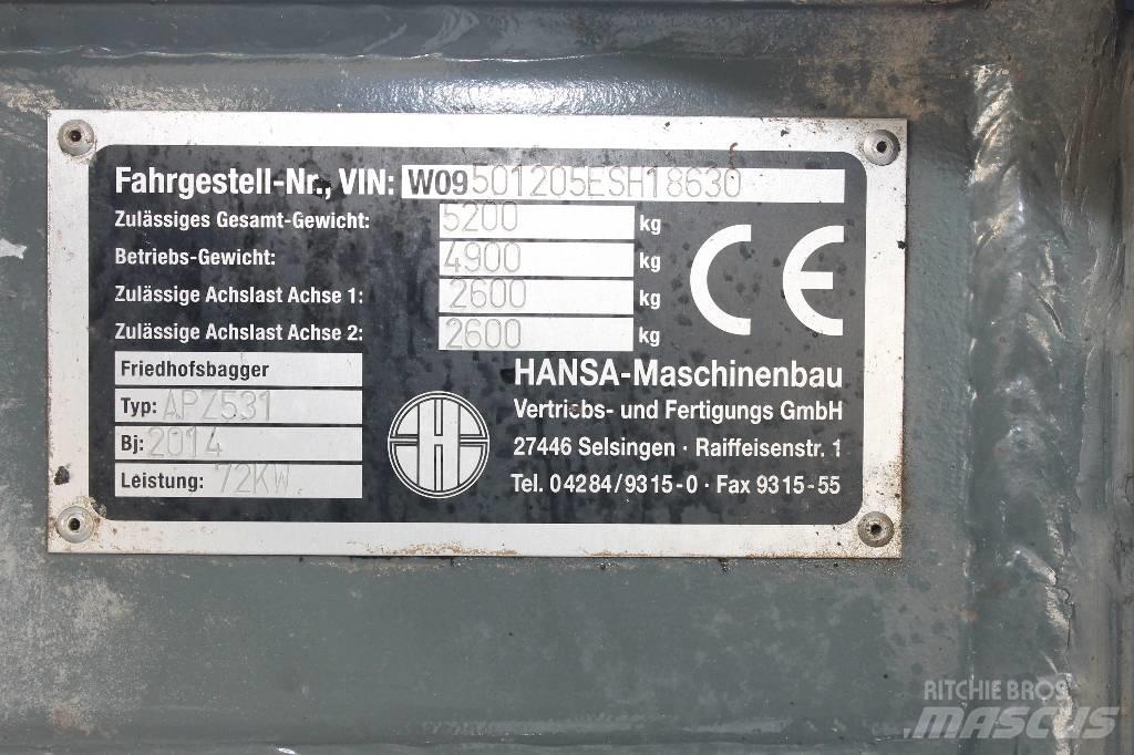 Hansa APZ 531 Koparki kołowe