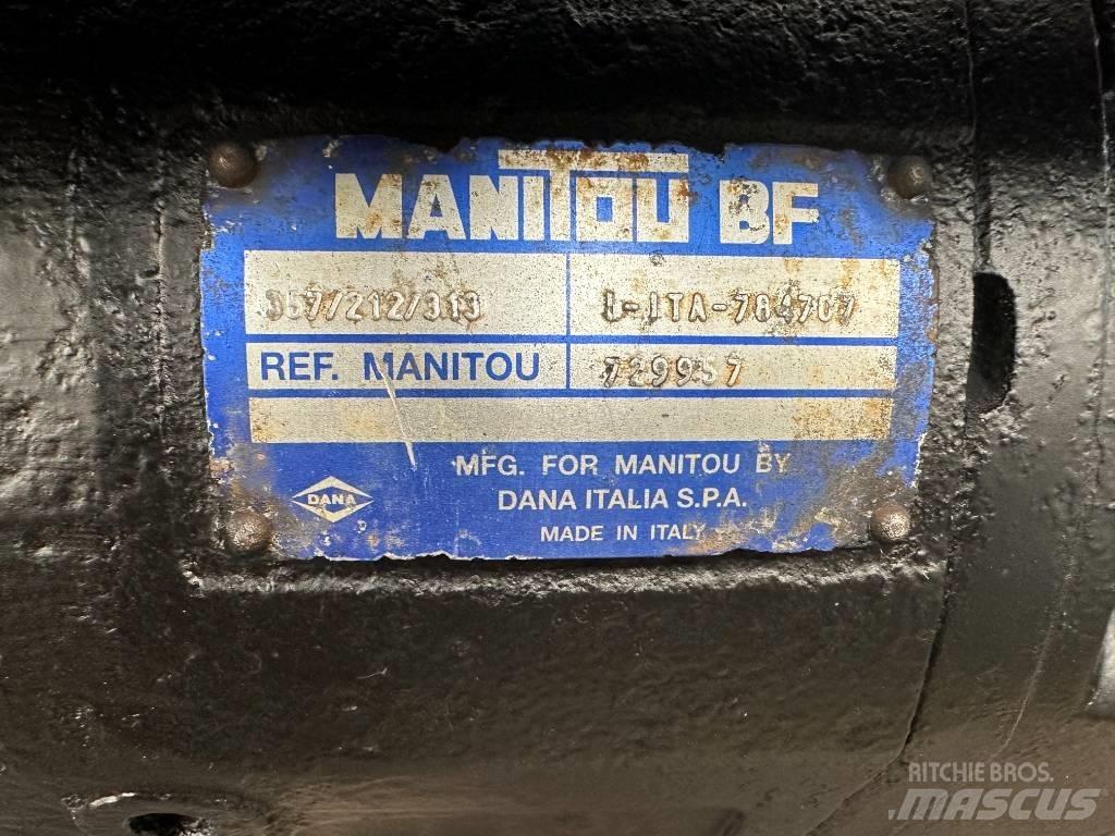 Manitou 357/212/313 Mosty, wały i osie