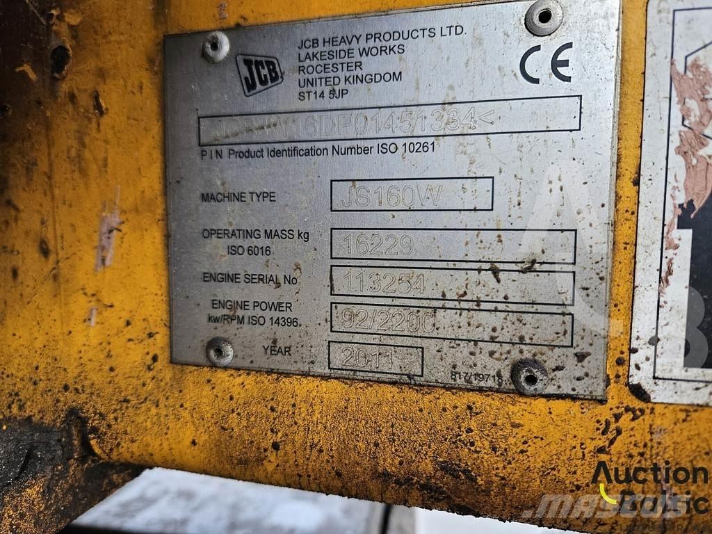 JCB JS 160 W Koparki kołowe