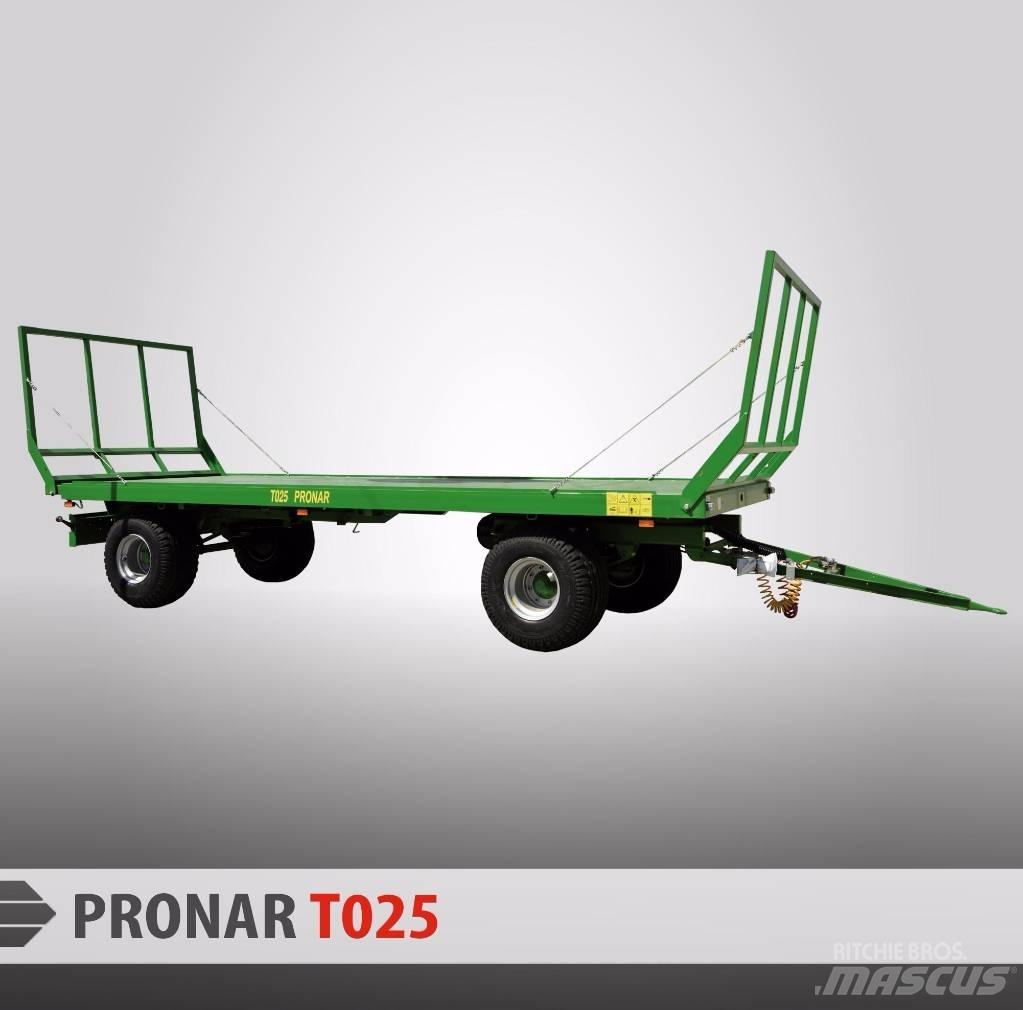 Pronar T025 Przyczepy do przewozu słomy w belach