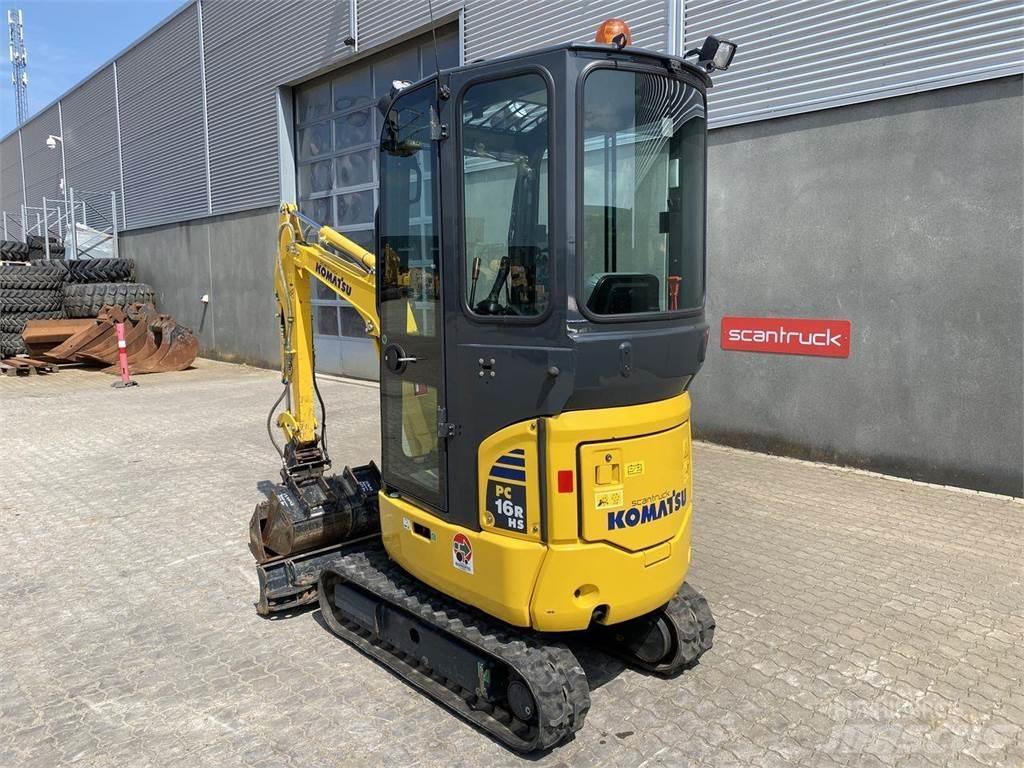 Komatsu PC16R-3 Koparki kołowe