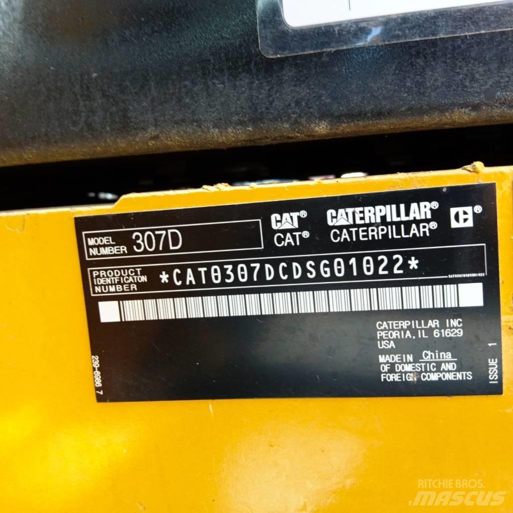 CAT 307D Koparki gąsienicowe