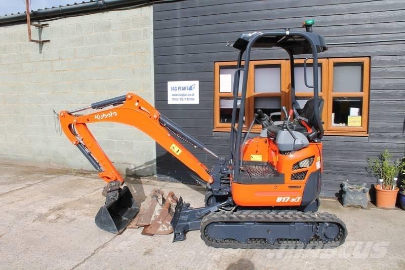 Kubota U 17-3 Minikoparki