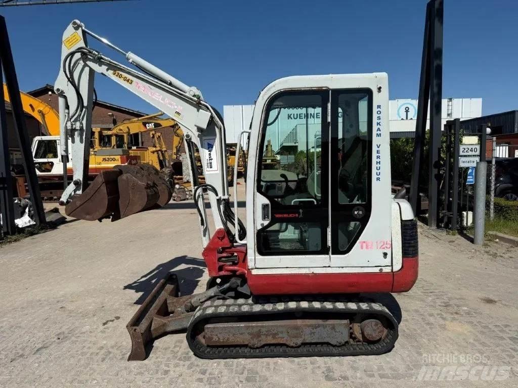 Takeuchi TB125 Minikoparki