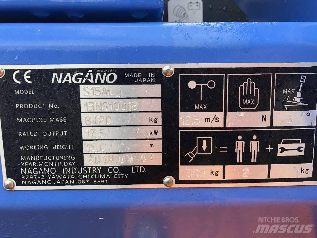 Nagano S15AUJ Podnośniki teleskopowe