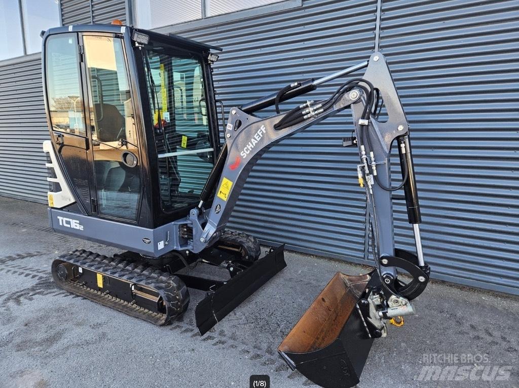 Terex tc16-2 Minikoparki