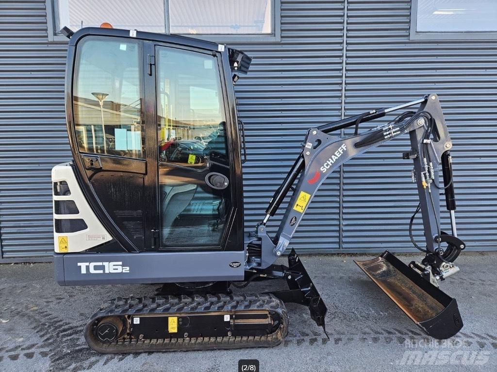 Terex tc16-2 Minikoparki