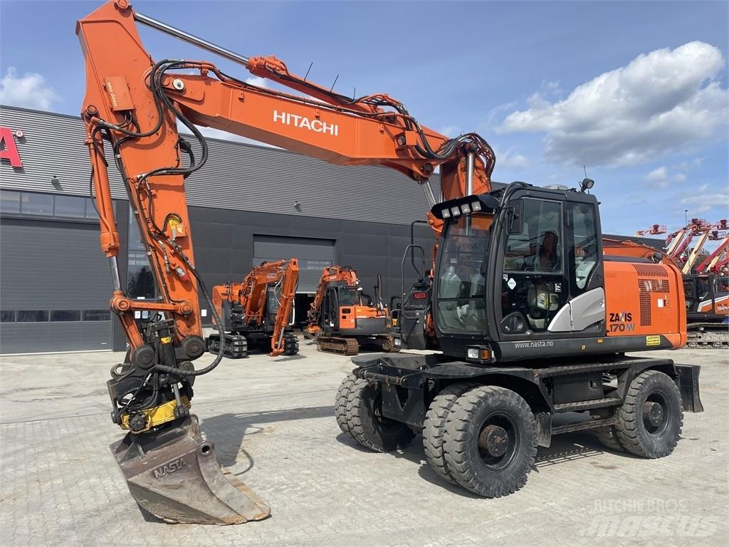 Hitachi ZX 170 W-5 B Koparki kołowe