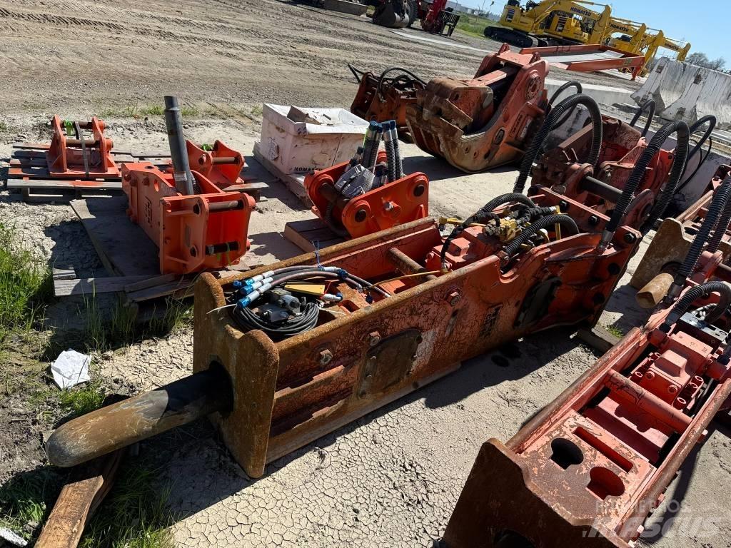 NPK GH 15 Młoty hydrauliczne