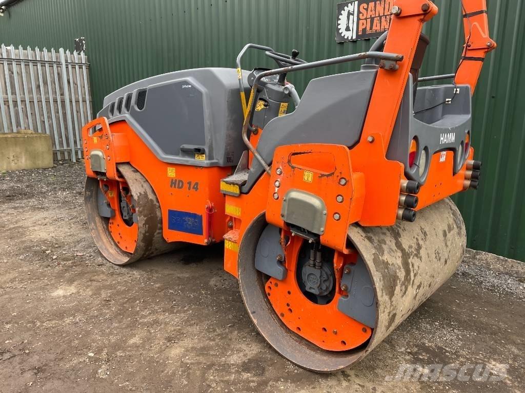 Hamm HD 14 VV Walce dwubębnowe