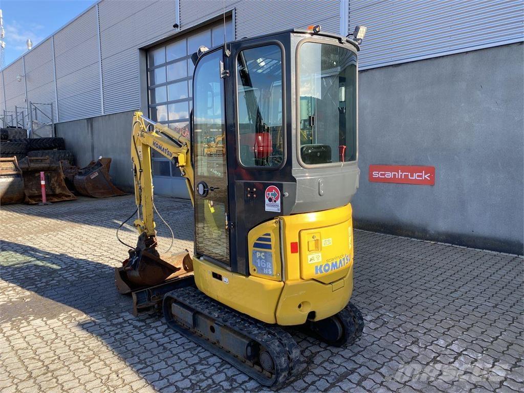 Komatsu PC16R-3HS Koparki kołowe