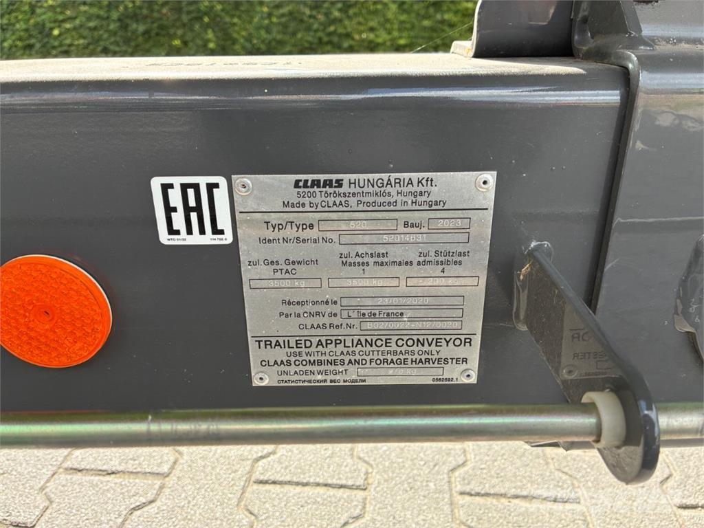 CLAAS Vario 680 Głowice do harwesterów