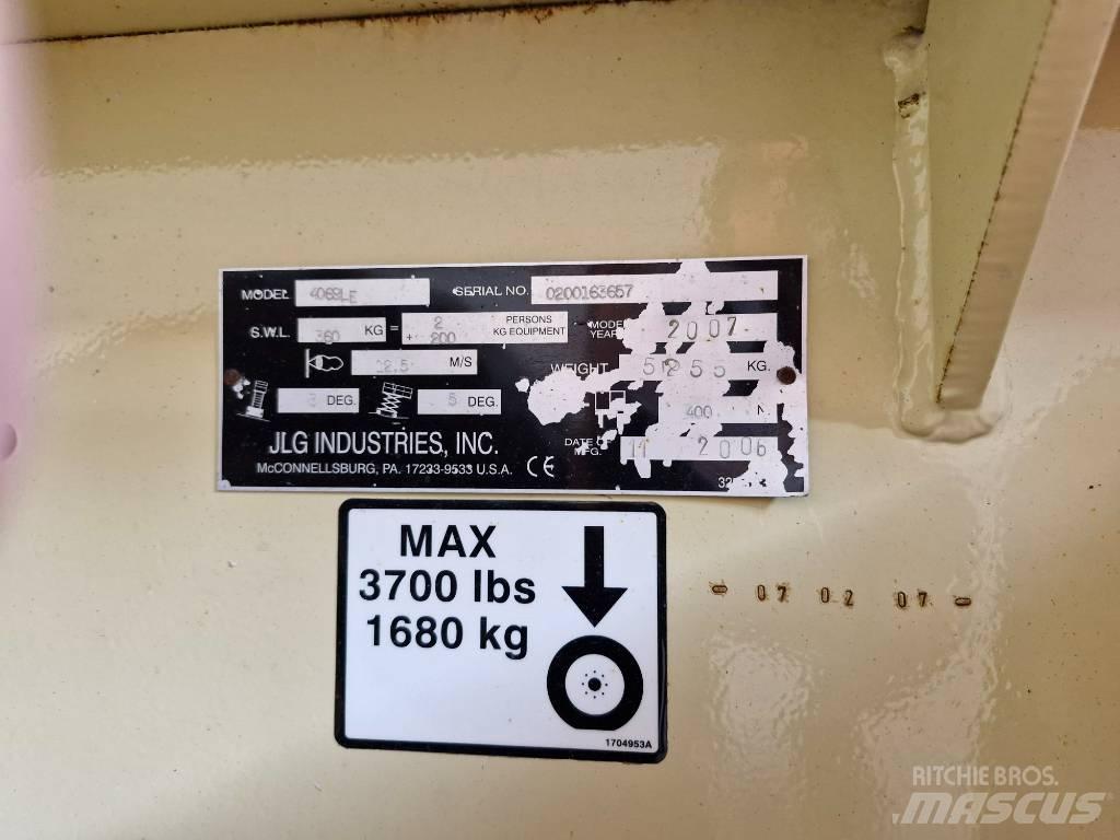 JLG 4069 LE Podnośniki nożycowe