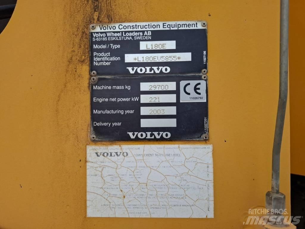 Volvo L 180 E Ładowarki kołowe
