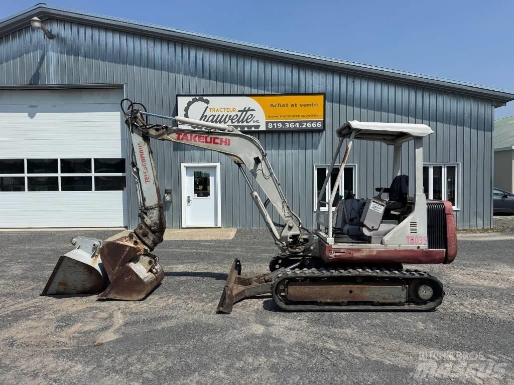 Takeuchi TB 035 Minikoparki