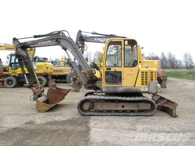 Volvo EC 70 Midikoparki  7t - 12t