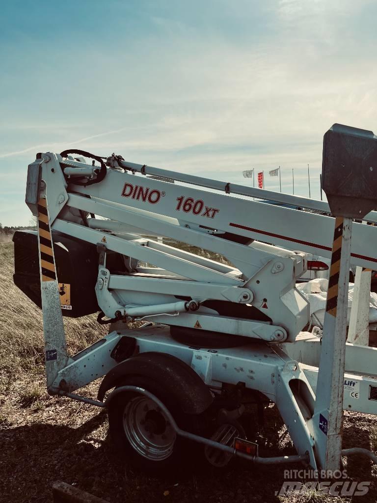 Dino 160 XT Podnośniki na przyczepach