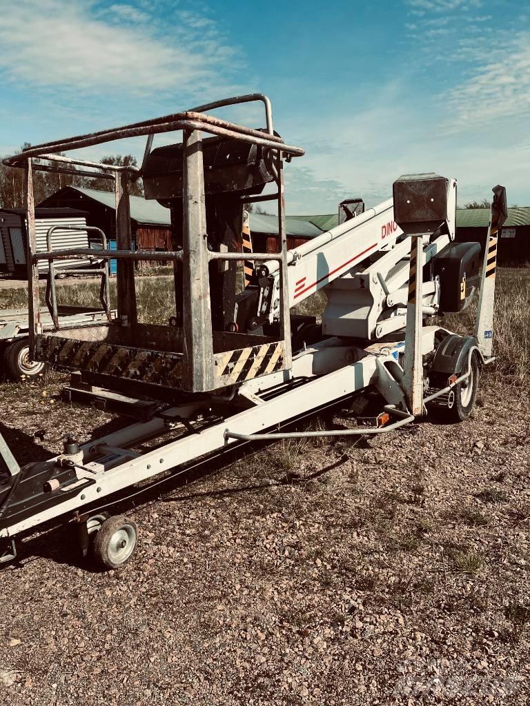 Dino 160 XT Podnośniki na przyczepach