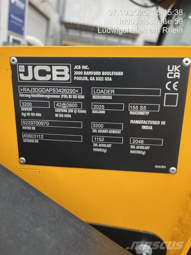JCB 155 Ładowarki burtowe